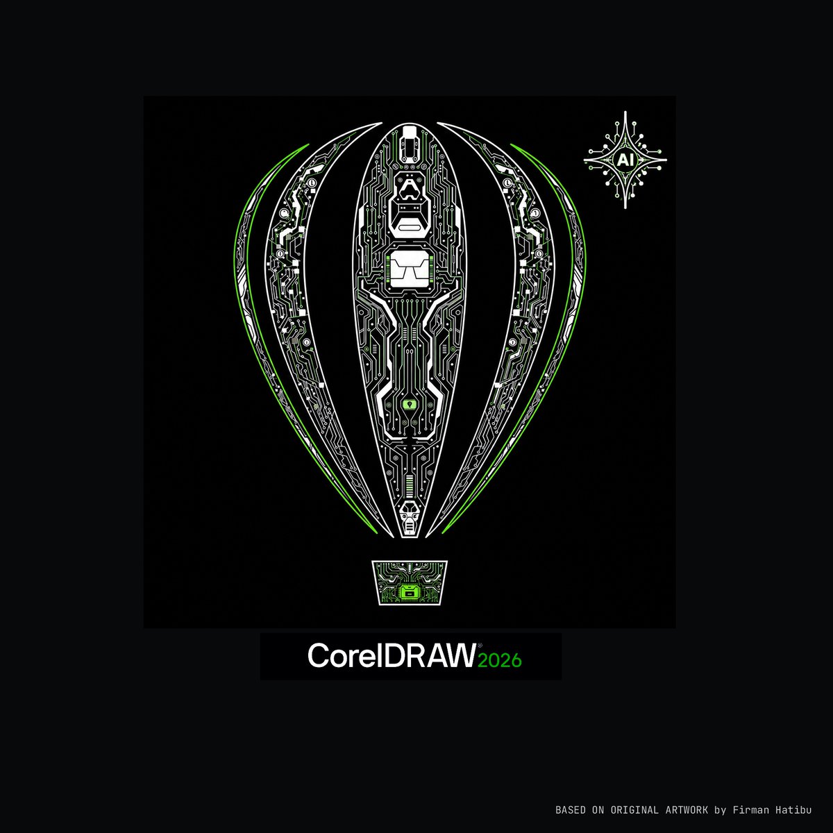<a href="/CorelDRAW/">CorelDRAW</a> Better the second option 💚
Here’s a reinterpretation more in line with the current CorelDRAW 2026 look, now with integrated AI✨😉