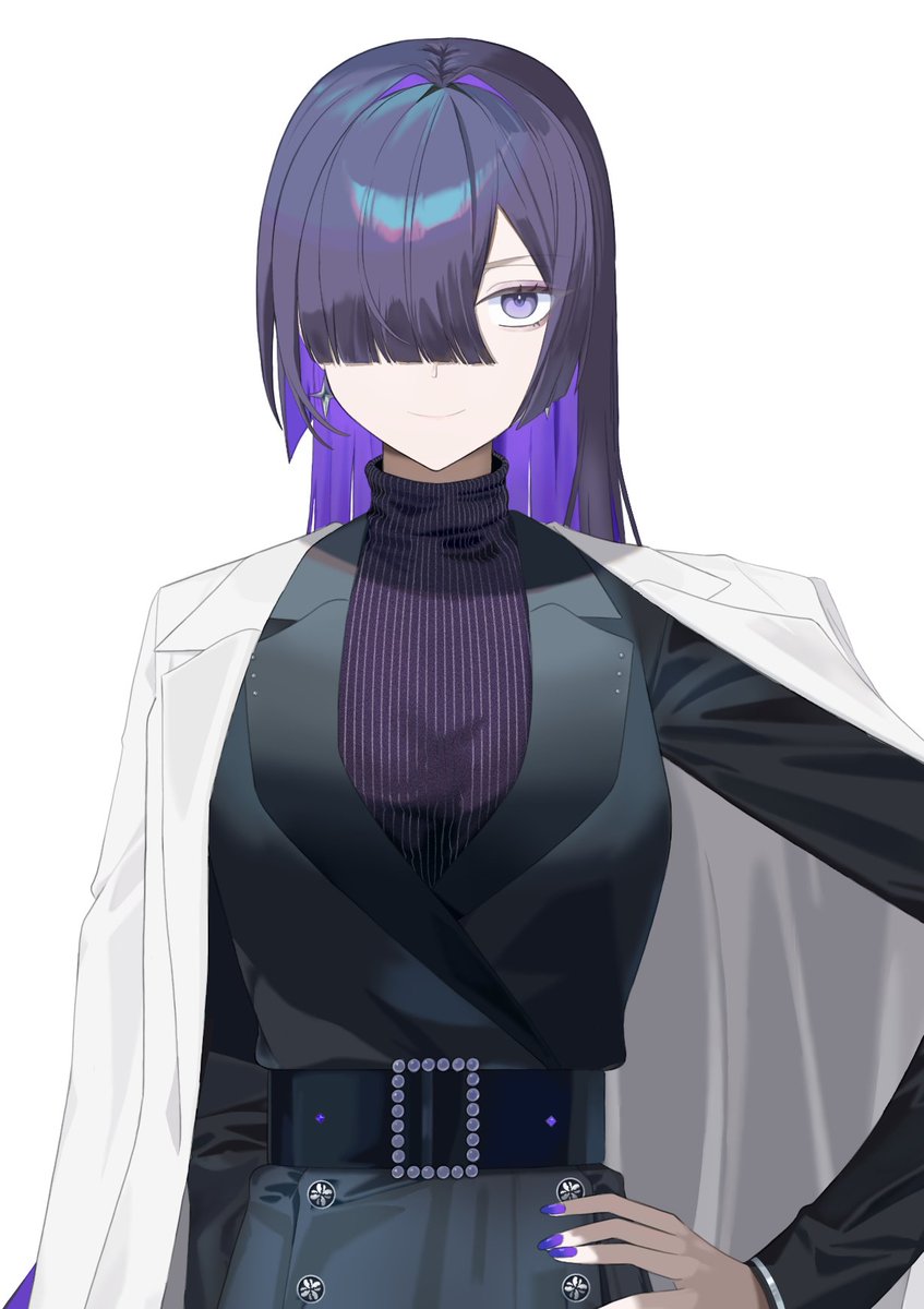 ゴールデンウィーク中に終わらせたかった夜語トバリさんの立ち絵、基本パーツ揃ったけどつながり怪しいとこのチェックとか追加でパーツも必要だしまだまだ先は長そうだね…