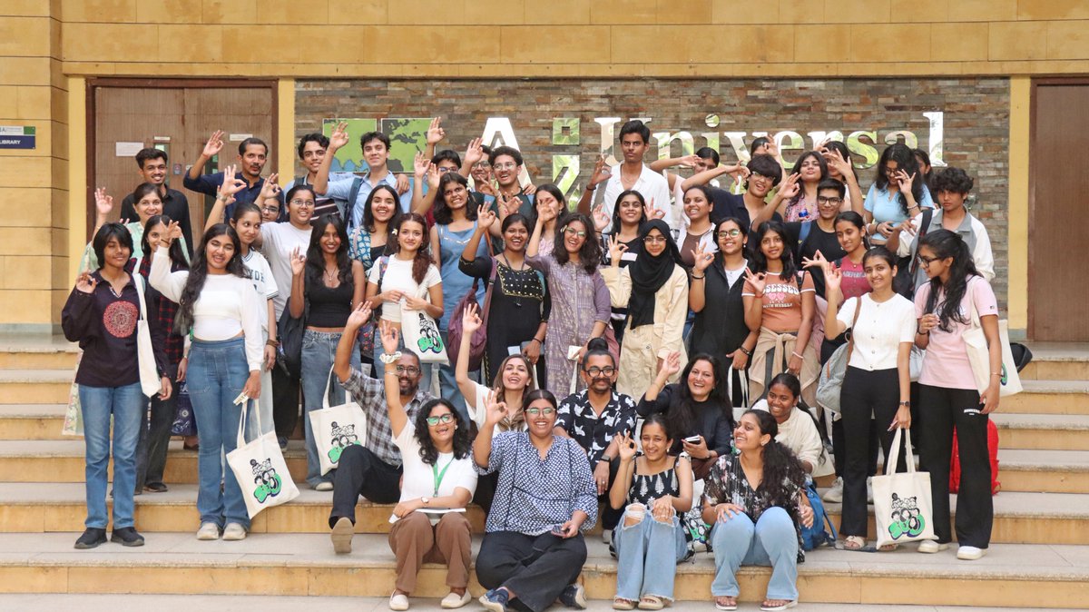 universalaiuniv's tweet photo. On 8 Apr 2026, Universal Ai University hosted 36 design enthusiasts from Pune for a high-energy AI-driven design workshop.

Hands-on learning, creative thinking &amp; real impact!

Thanks to Team Renaissance Pune

#DesignWorkshop #AIinDesign #SoarHigh https://t.co/028BdParGt