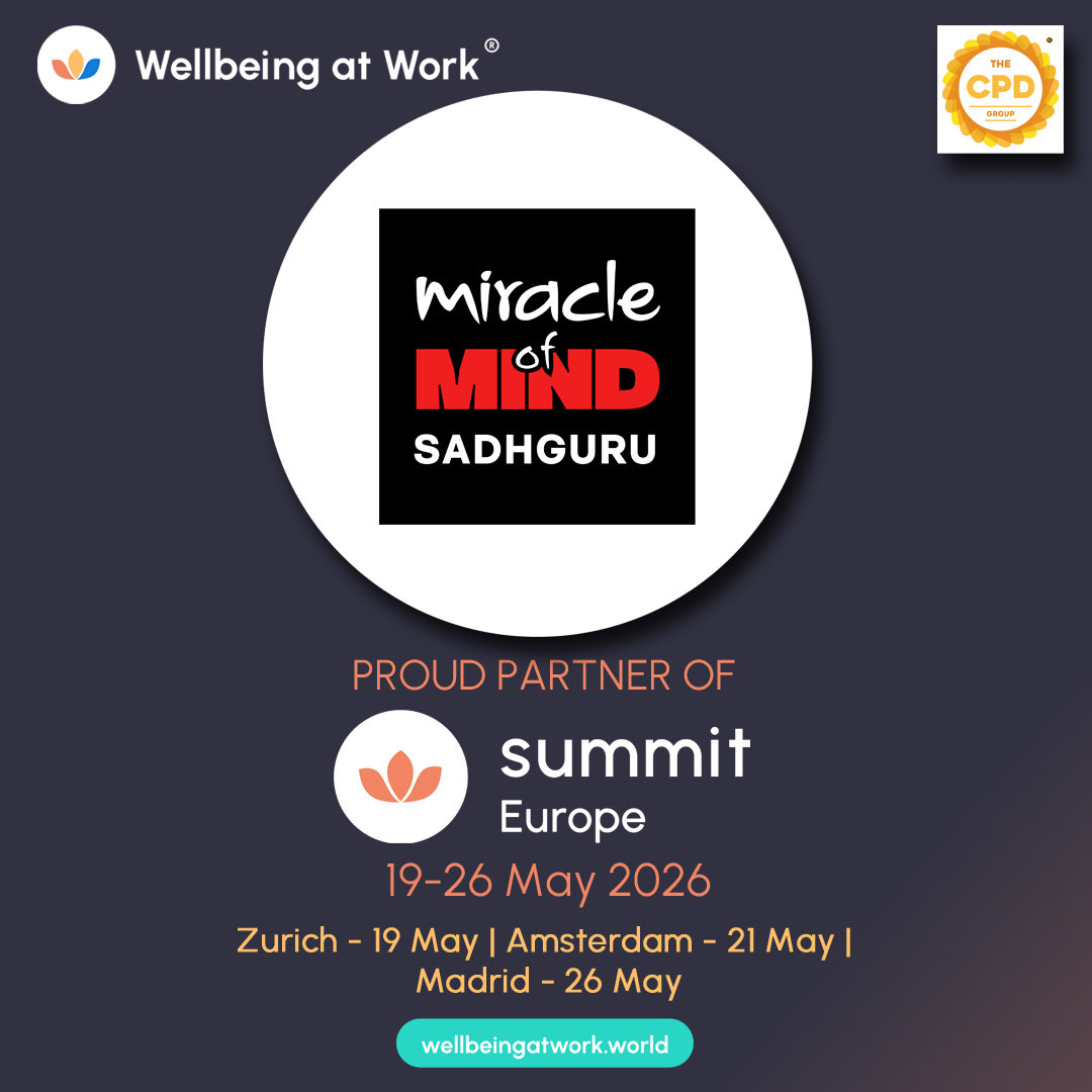Big news! 🚀 The Miracle of Mind (MoM) App is officially partnering with the Wellbeing at Work World Summits in Zurich and Madrid! 🇨🇭🇪🇸
In today’s fast-paced corporate world, mental clarity is a necessity. We are thrilled to bring our 7-Minute Recharge Zone to these incredible