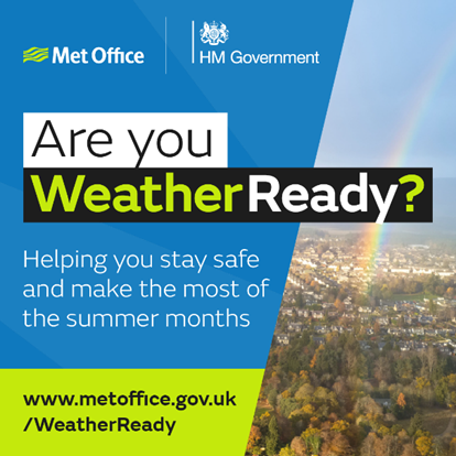 WatersafeUK's tweet photo. With summer (hopefully) just around the corner, we’re supporting the @metofficenews #weatherready campaign.

From gardening to cycling, paddling and plumbing, whatever you’re up to, the Met Office has some handy tips to help you enjoy summer safely.

See https://t.co/7fMOZ1Vpi3. https://t.co/xBbMvsyffu