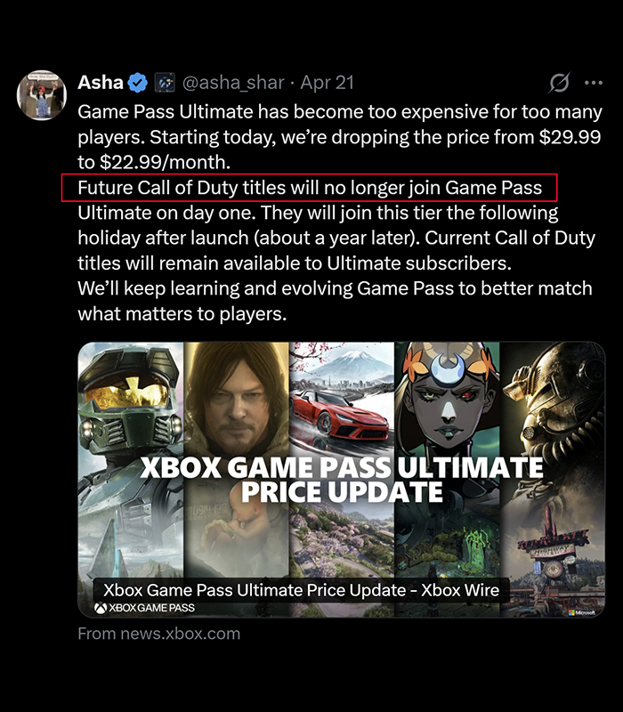James tweet media