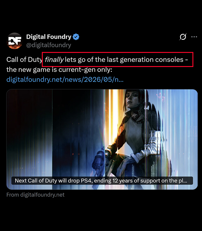 James tweet media
