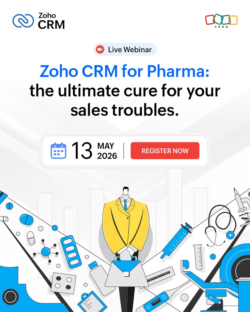 Zoho CRM tweet media