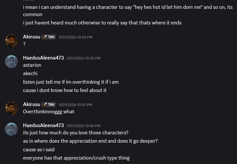 AkirusuN's tweet photo. Literally happened within my past relationship. I don't care to respect the privacy of someone I consider a stranger to me now + was just overall shitty and emotionally abusive but through it all, this was the funniest interaction I could have had before I ended things. https://t.co/xmWwo1mZB4