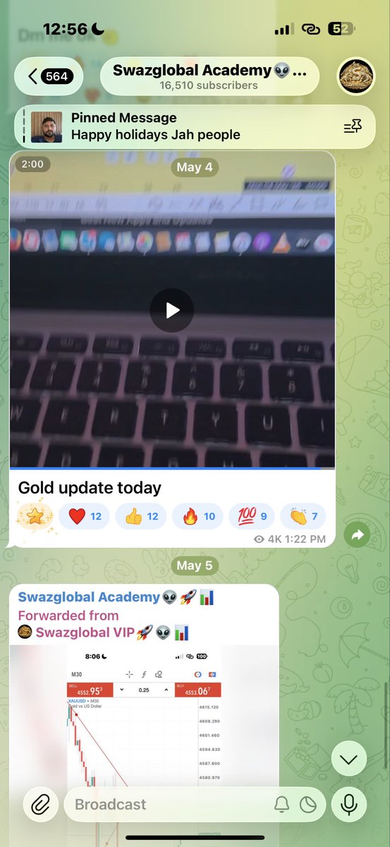 swazo360's tweet photo. Since Monday I posted this update on gold, gave the entries at 4520 and TP and today gold hit 4700, no one does it like me 😎 https://t.co/C6T8v4QGNl