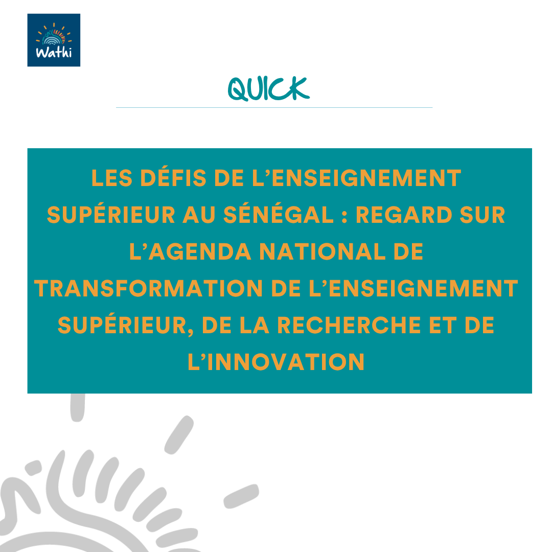 West Africa Think Tank (WATHI) tweet media