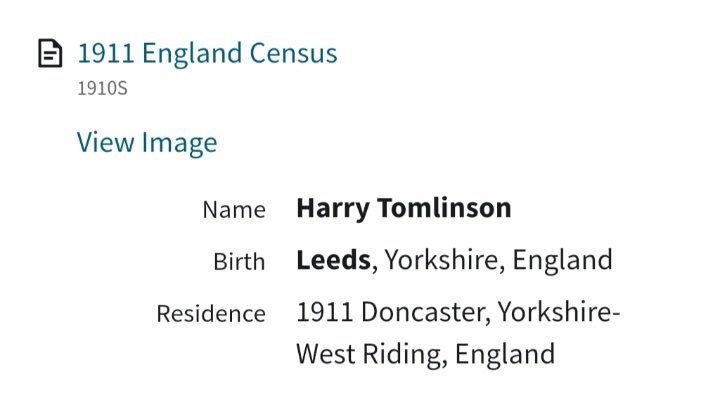 never forget that there really were a harry tomlinson and louis styles in 1900, and harry tomlinson was born in leeds and moved to doncaster 😭
