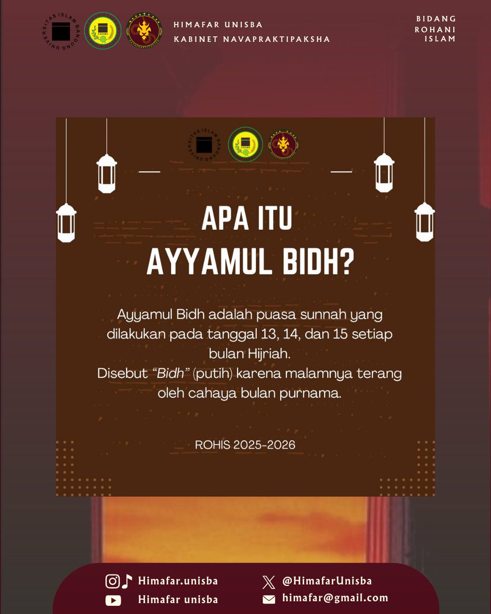 HIMAFAR UNISBA tweet media