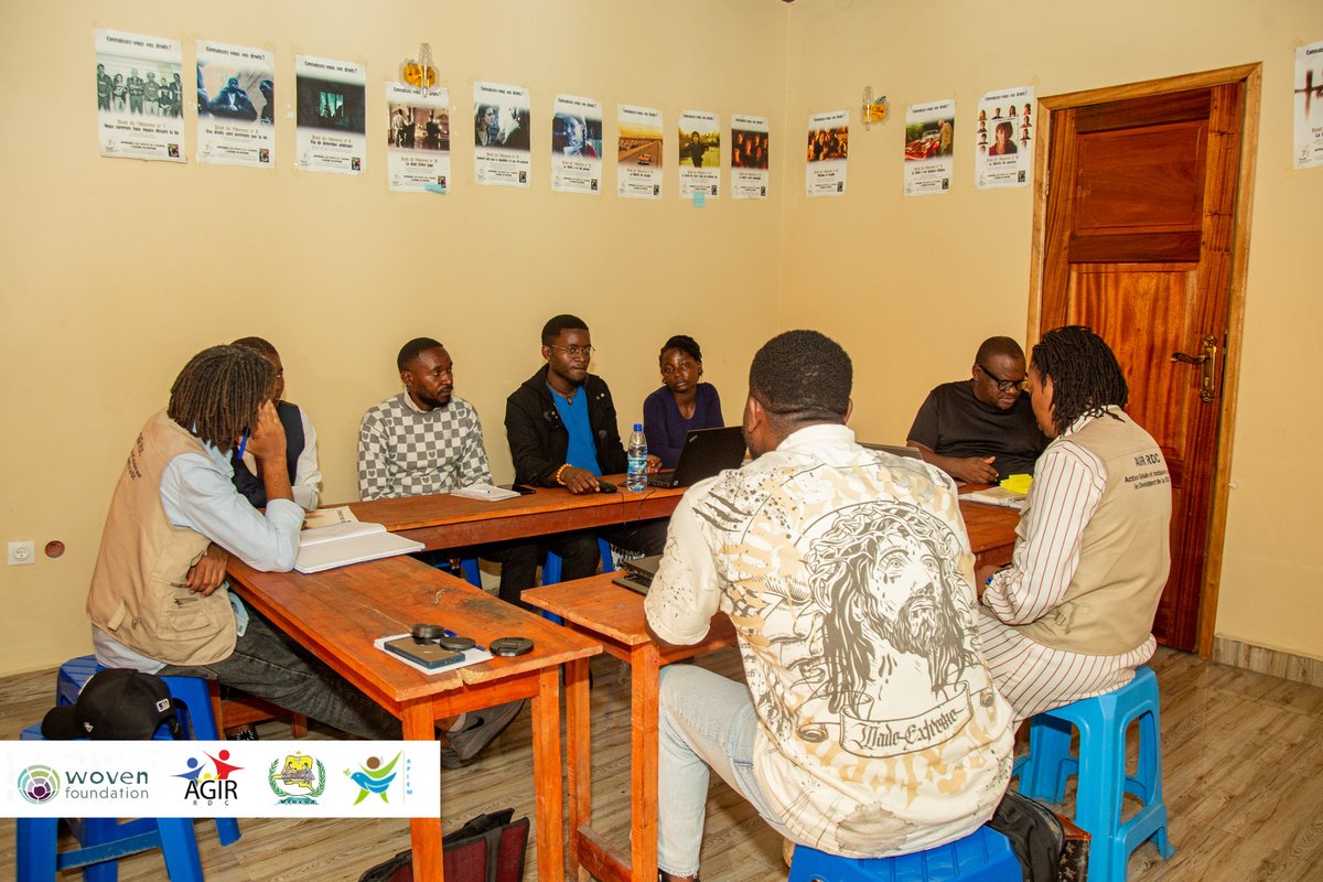 agir_rdc's tweet photo. Dans le cadre du Leadership Corner, AGIR RDC a échangé avec VIGLOJ et APIEM pour identifier leurs besoins en communication.
Ces discussions ouvrent la voie à une série de sessions de capacitation et de renforcement entre nos organisations.
#LeadershipCorner
#WovenFoundation https://t.co/cCE1T6npOy