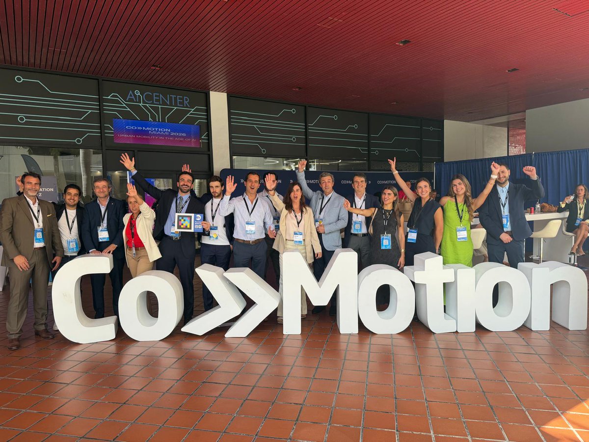 navilens's tweet photo. We've taken part in #CoMotionMiami2026, one of the world’s leading urban mobility fairs 🌴

At the Spain showcase, we shared how  accessibility tech comes together with mobility to build smarter and more inclusive cities

It's been a pleasure! https://t.co/ycOaBqZ9BC