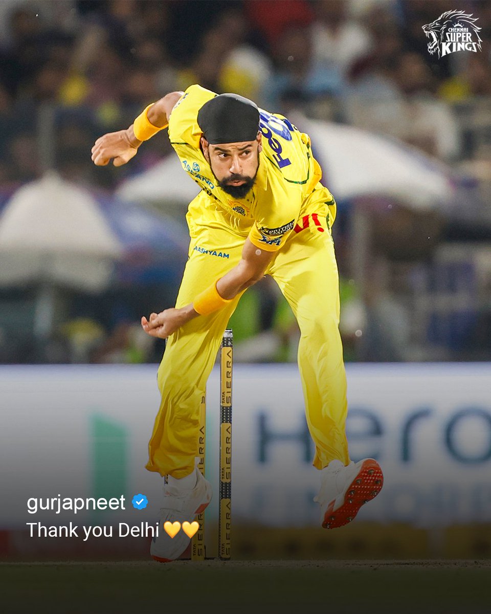 ChennaiIPL's tweet photo. Powered by Yellove 💪💛

#WhistlePodu #DCvCSK https://t.co/oarku3RhLe