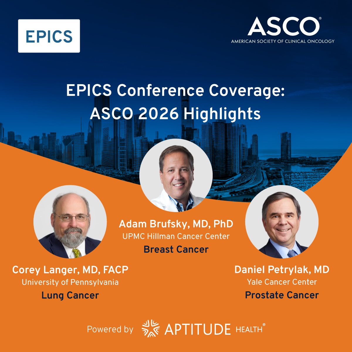 Aptitude_Health's tweet photo. Aptitude Health delivers insights reports on breast cancer, lung cancer, and prostate cancer—capturing key data presented at #ASCO26 through closed-door roundtable discussions with global oncology experts virtually.​

Reserve your EPICS report today: https://t.co/a8iDwiz53i https://t.co/oecLiwPOmN