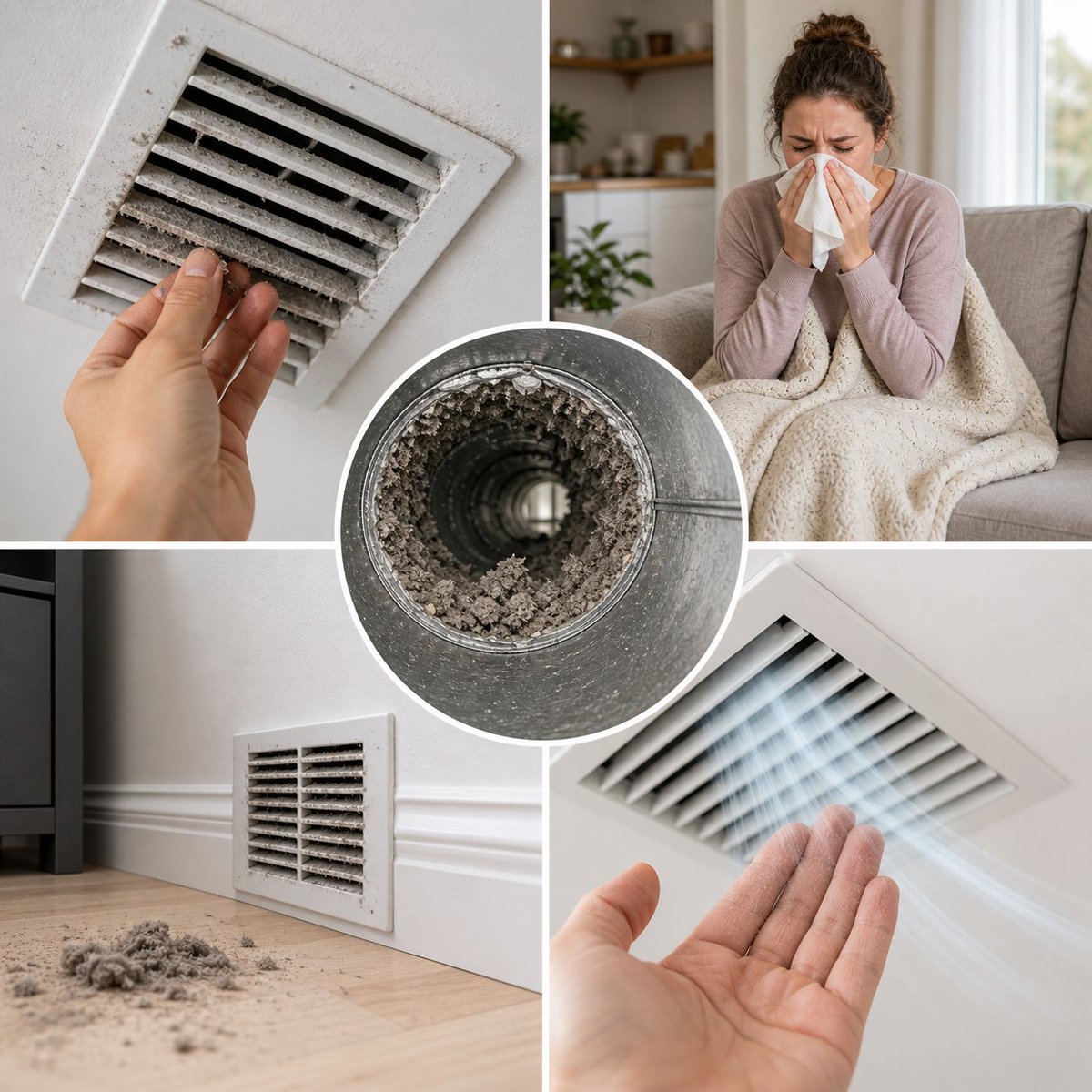 “How do I know if my air ducts need cleaning?”

It’s not about timing—it’s about what you’re experiencing.

Dust returns fast, buildup around vents, reduced airflow, allergies worse indoors—those are the signs.

beamazedclean.com/air-duct-clean…
316-854-0558

#WichitaKS #AirDuctCleaning