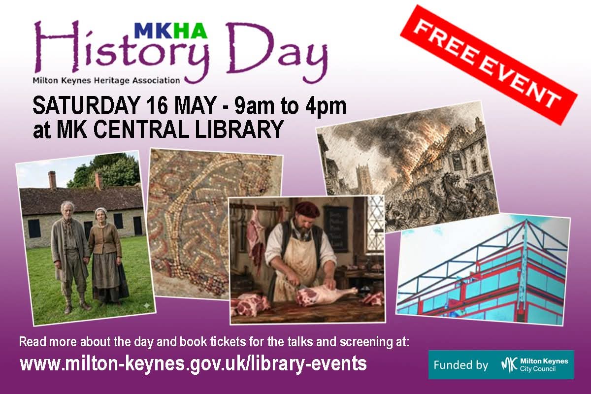 HistoryLinford's tweet photo. I'll be delivering a talk on the history of Great Linford Almshouses at Central Milton Keynes Library on May 16th. It's part of a packed day of events and activities organised by Milton Keynes Heritage Association. Talk tickets (free) can be obtained here. https://t.co/RH4BpsOJMP https://t.co/hP2zSFL414