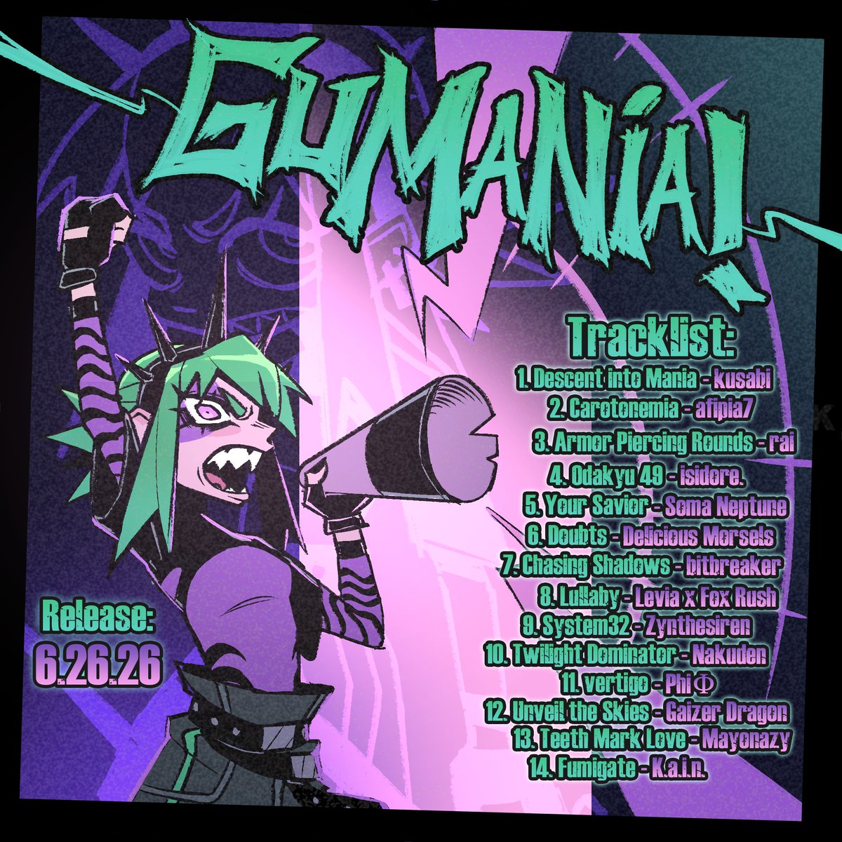 GUMANIA | Rock & Metal GUMI album | 6.26.26 (@GUMANIALBUM) / Posts / X