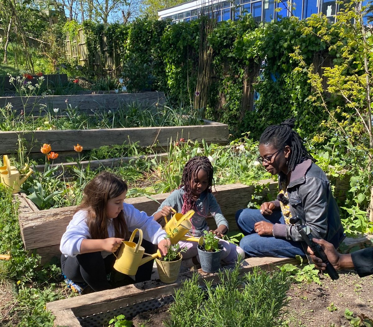 worldafroday's tweet photo. "Screen Time to Green Time - Growing Together" is a community project supported by Flo Headlam TV Presenter and Garden Designer. 

Anyone can take part!!  

@The_RHS can we share with your communities?

@BBCLondonNews @BBCRadioLondon
@1Xtra 

https://t.co/johmlURJ0E

#gardening https://t.co/kqZ6c93Qgf