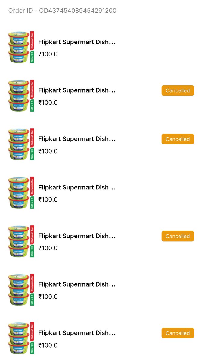itsmrwitty's tweet photo. Extremely disappointed with @Flipkart. Maine ek order place kiya tha jo bina kisi valid reason ke cancel kar diya gaya. Ye bilkul unacceptable hai. Please isse turant check karein aur resolution dein.

​Order ID: OD437454089454291200

#Flipkart #CustomerService #OrderCancelled https://t.co/X8uzLLF0ld
