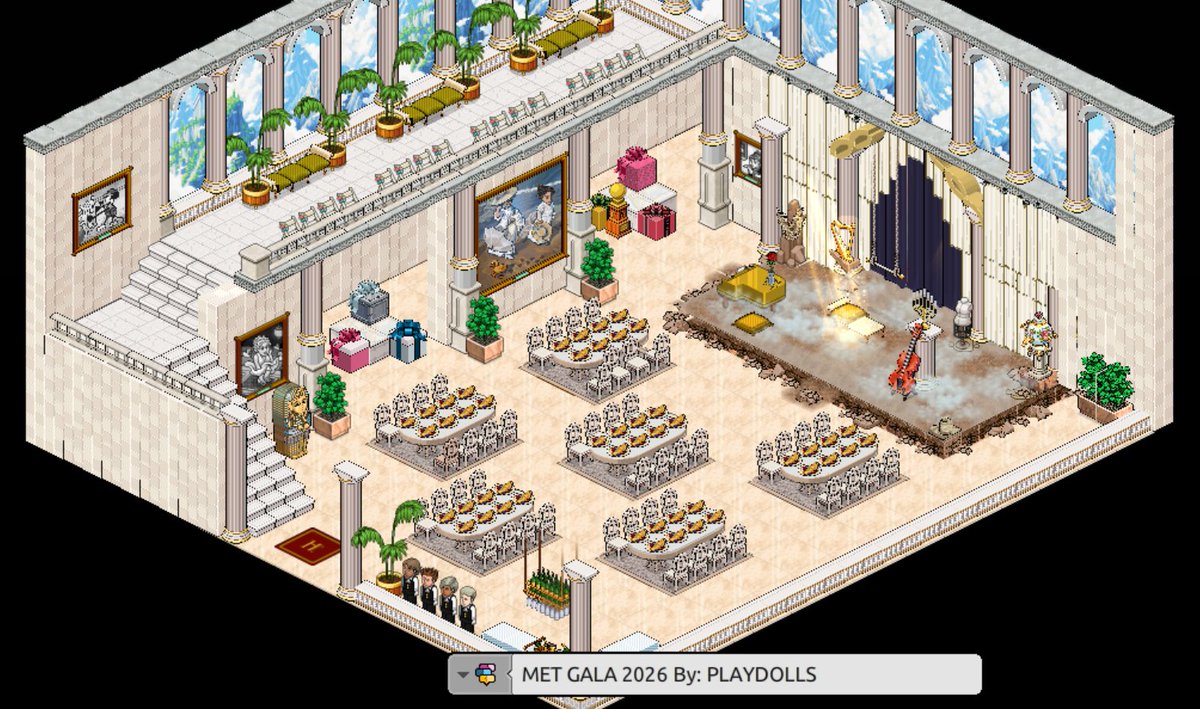 PLAYDOLLSHB's tweet photo. La exposición de la Met Gala 2026 tuvo como elemento principal "Costume Art" Abarcando 5000 años de historia...  Nos llena de orgullo contar con su presencia. ¡¡Gracias a todos por asistir a la exhibición más importante de la Moda!! https://t.co/lACfemPyQy