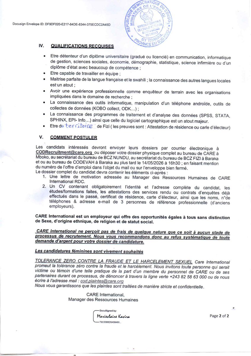CARE DRC tweet media