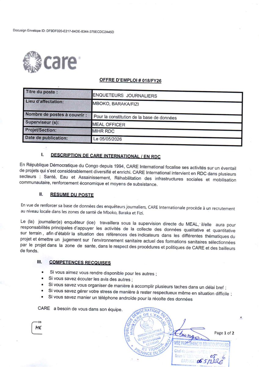 CARE DRC tweet media