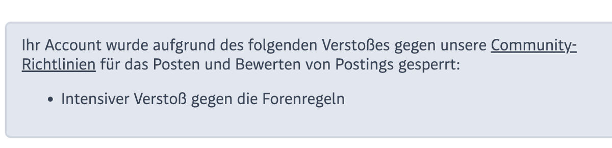 censorStandard's tweet photo. kurzes vergnügnen. gesperrt, weil man den standard auf seine eigenen Forenregeln hinweist. https://t.co/9HIxc5YbcU