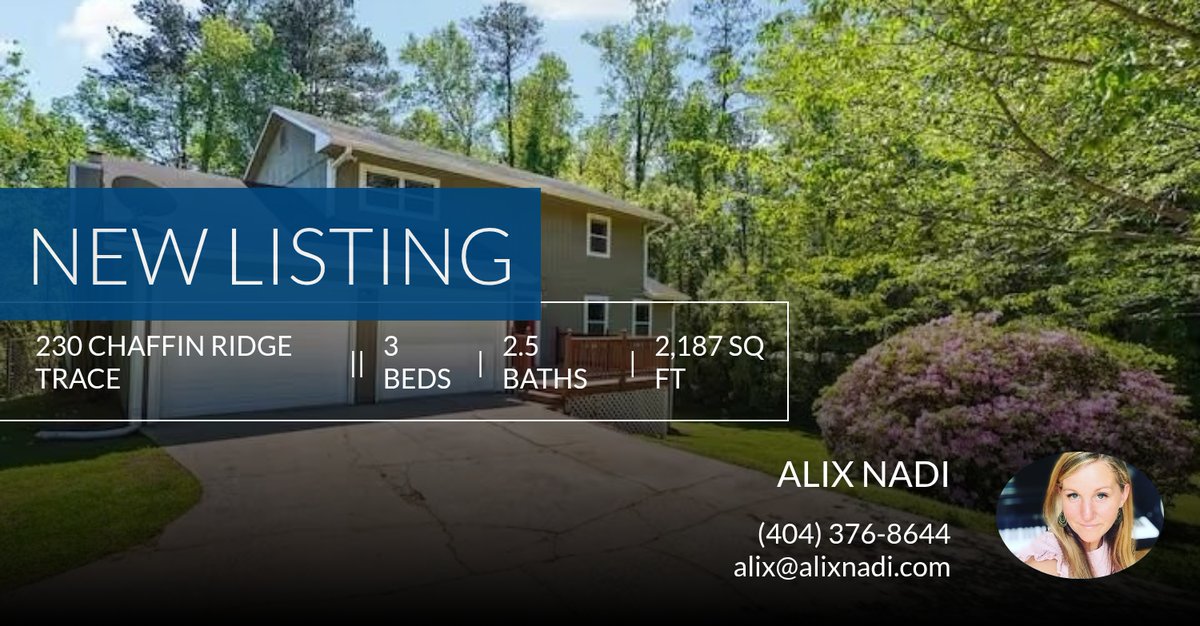 AlixSellsATL's tweet photo. Check out this great new listing! Get in touch with me if you're interested at (404) 376-8644!

The Alix Nadi Team
BEST. REALTORS. EVER. https://t.co/G8G8sfcn6T https://t.co/gbxSP9SaJf