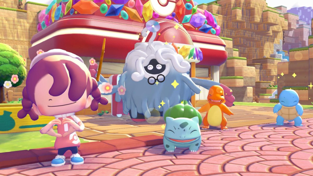hrpocket's tweet photo. #ぽこあポケモン クリア！
メタモン推しの私には究極の癒しゲーでした。全てがかわいすぎる…
元々あった街を修繕していくだけでもそれなりの形になるから、サンドボックス苦手な自分もめちゃめちゃ楽しめた
ポケモン達と暮らせるの最高🙌
図鑑埋めは少しずつやっていきます☺️ https://t.co/XtJumhVjgJ