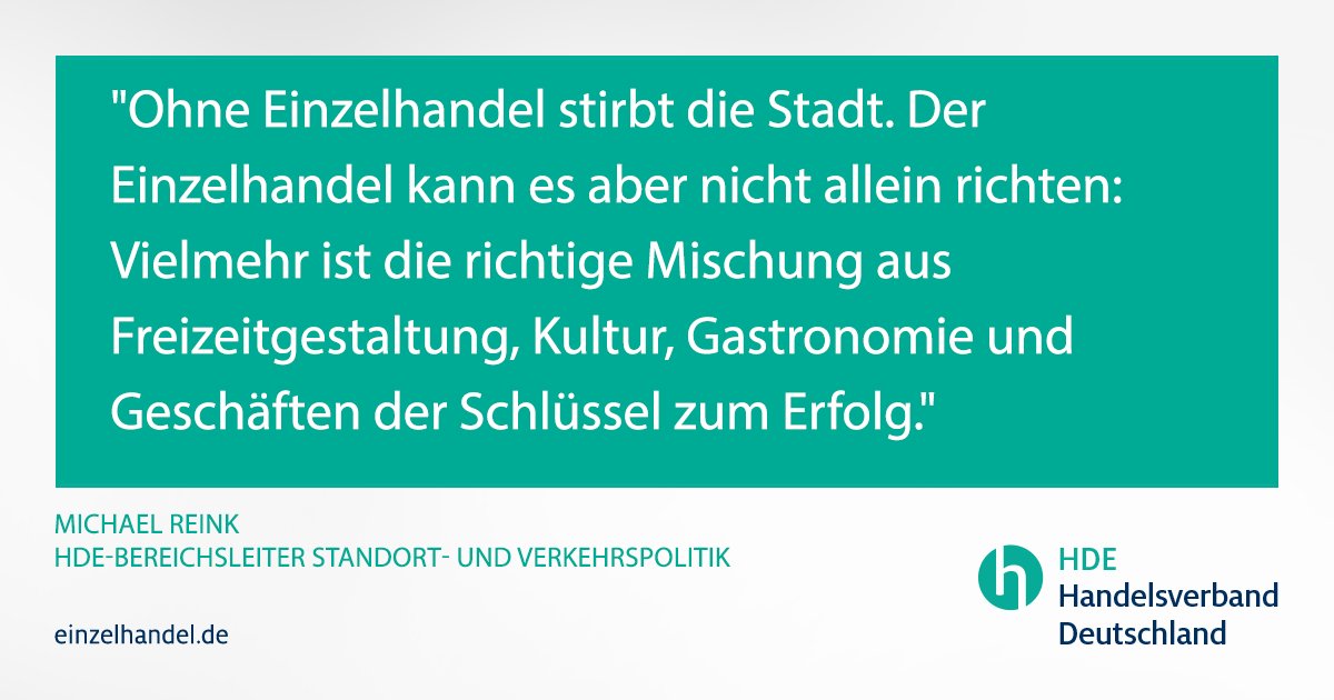 Handelsverband HDE tweet media