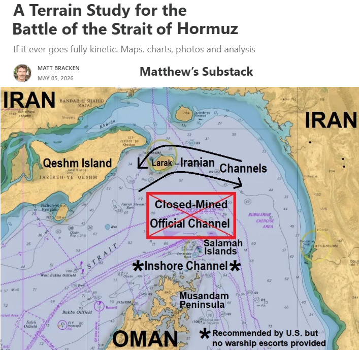 [Link in first reply] This first chart shows the entire Strait of ...