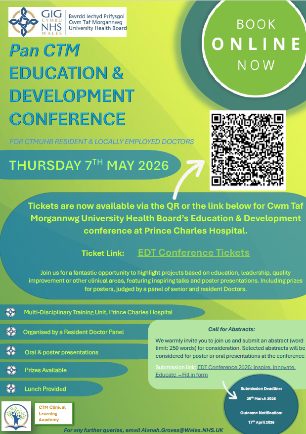 Cwm Taf Morgannwg Medical Education tweet media