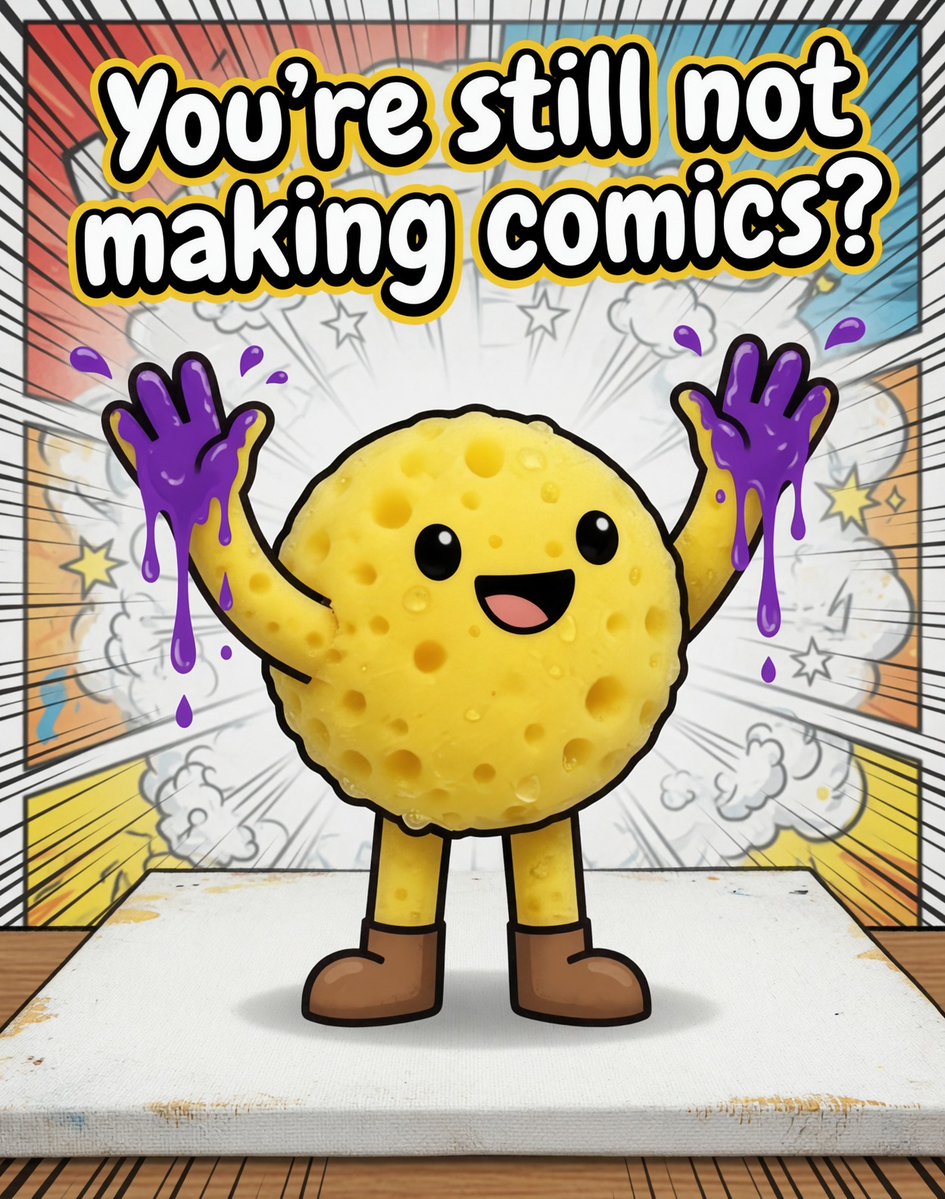 Smudge the Comic Sponge tweet media