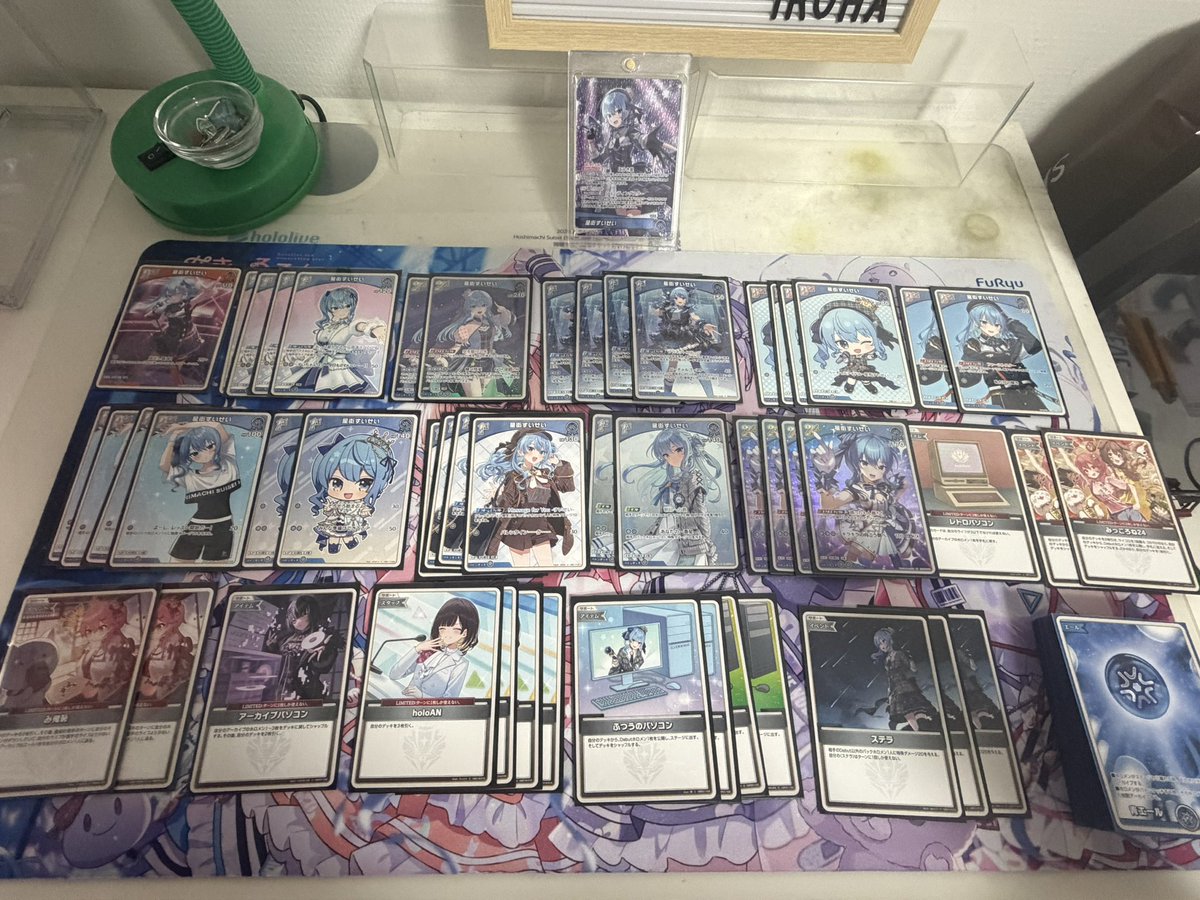 ホロカ　すいござ構築済みデッキ ホロカ】5弾更新版！すいござ（すいせいいろは）のデッキレシピと回し