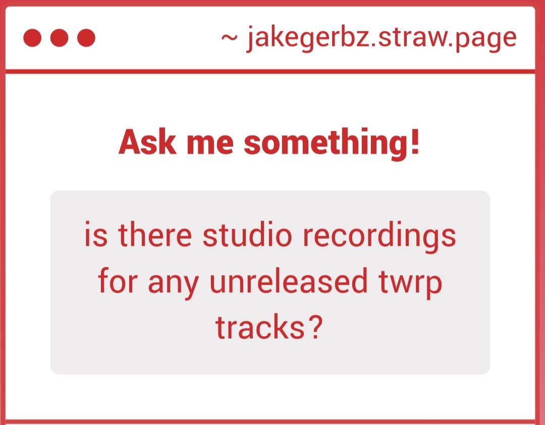 Gerber982's tweet photo. There were some demos. I have a very simple demo of Fun Rack, that's as far as any of those era tracks went. They were written in late 2012 &amp; by Bombu Tron's departure in Jan 2014 those tracks got retired, as they didn't have the ability to preform them to their full potential. https://t.co/USnPZrGqps