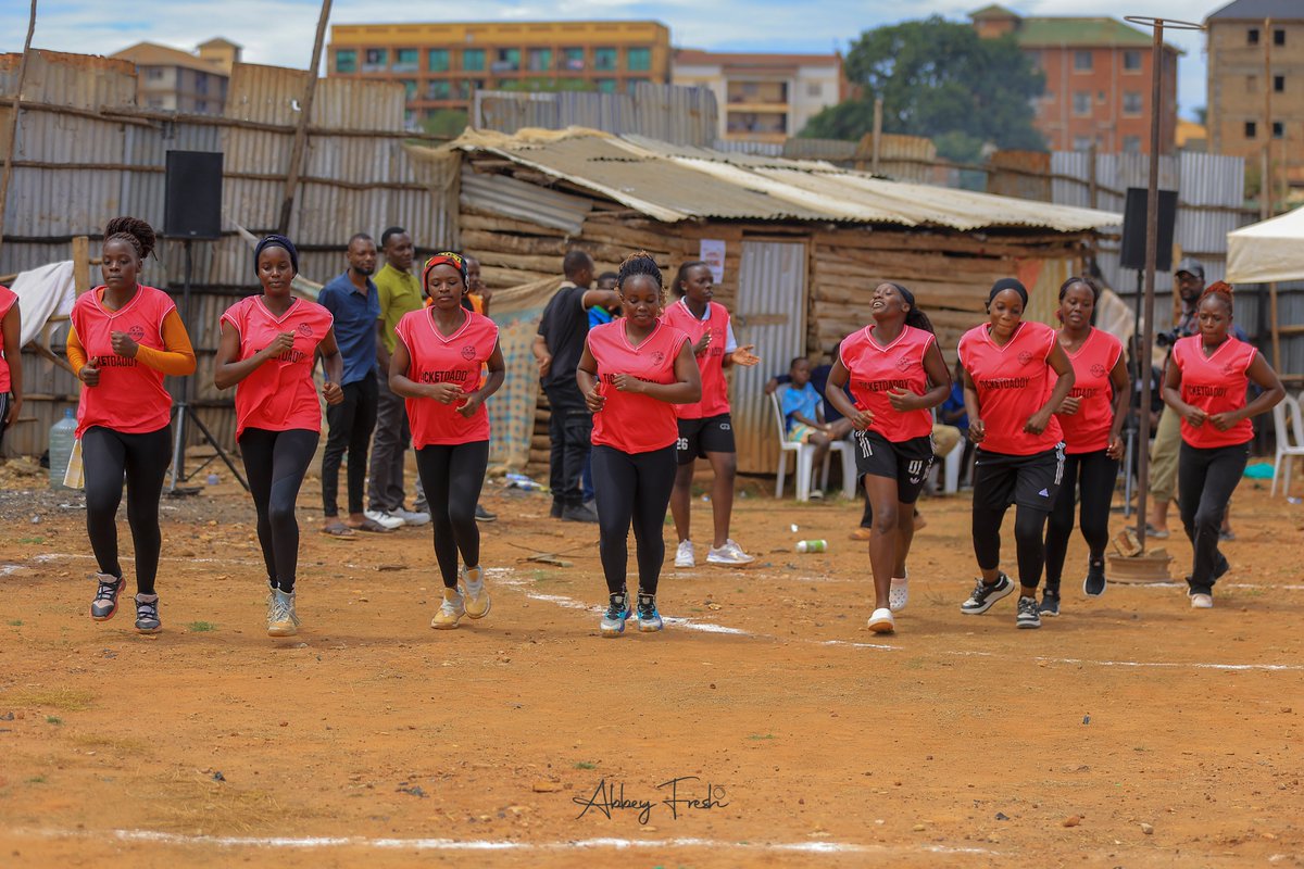 GenZVoicesUG's tweet photo. Nakulabye community women vs Gazaland UOX on the netball court 
And they came to WIN.
Watching women from that community step onto that court with so much confidence and joy was honestly one of the best moments of the day
Sport is part of SRHR too.#GenZVoicesUganda https://t.co/FzQIVRFMHz