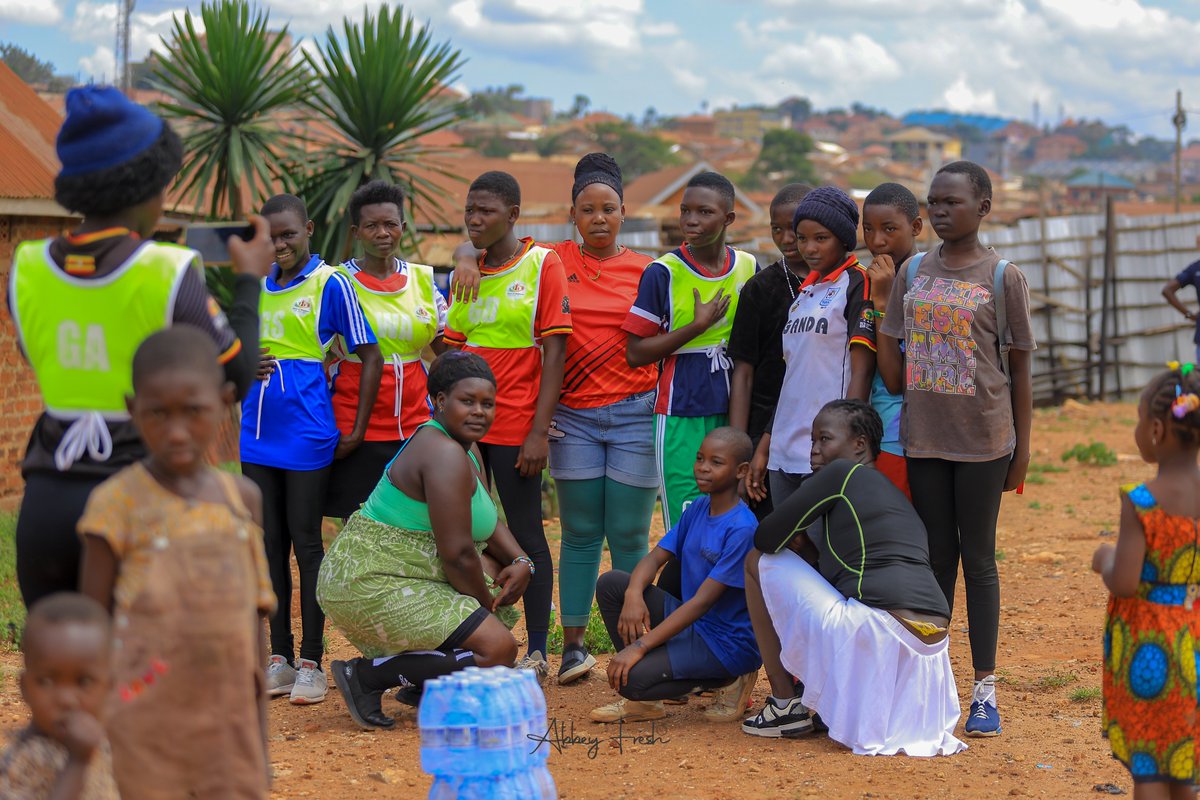 GenZVoicesUG's tweet photo. Nakulabye community women vs Gazaland UOX on the netball court 
And they came to WIN.
Watching women from that community step onto that court with so much confidence and joy was honestly one of the best moments of the day
Sport is part of SRHR too.#GenZVoicesUganda https://t.co/FzQIVRFMHz