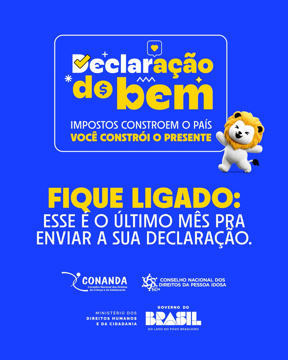 Você sabia que parte do seu Imposto de Renda pode se transformar em cuidado, proteção e garantia de direitos? 💛