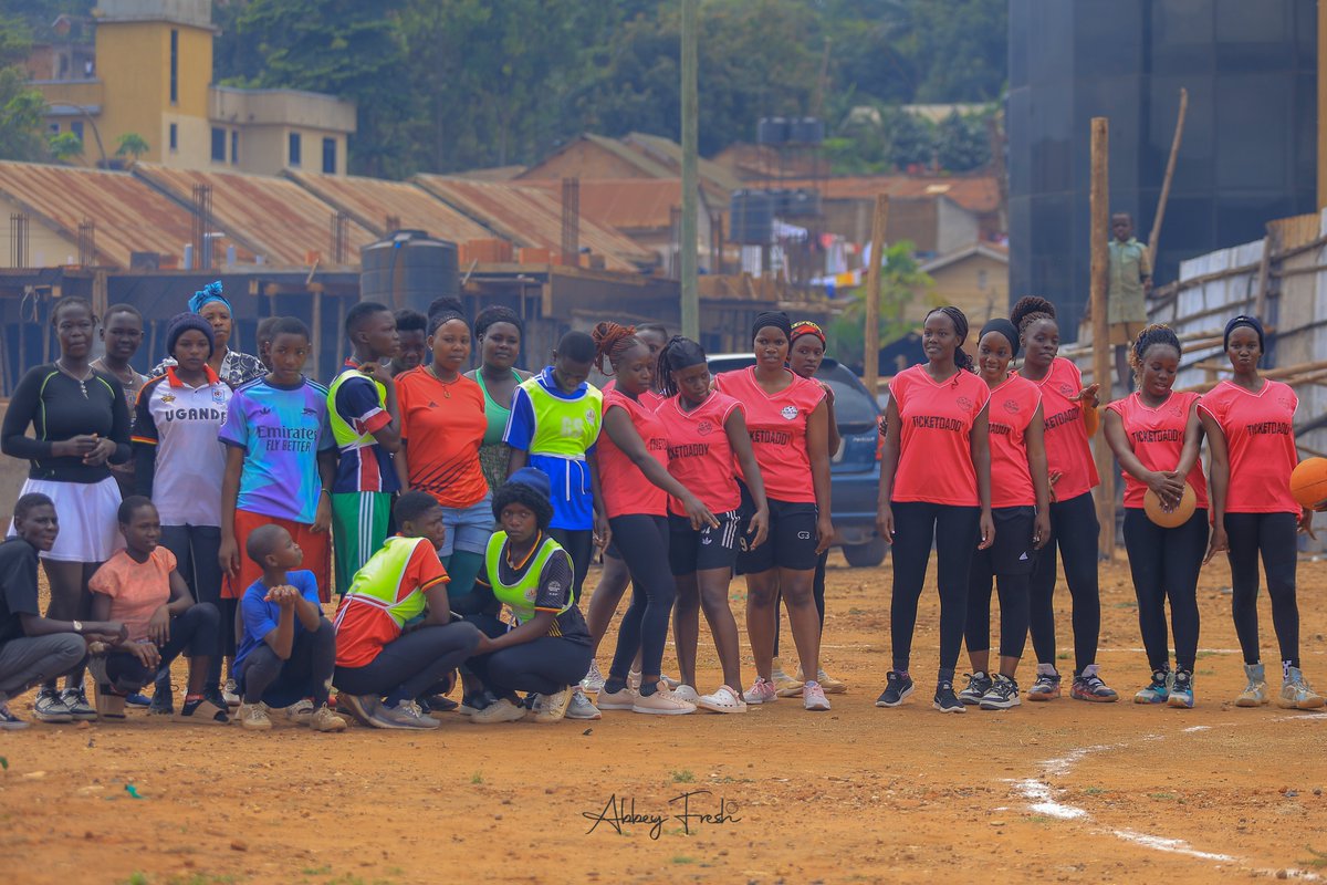 GenZVoicesUG's tweet photo. Nakulabye community women vs Gazaland UOX on the netball court 
And they came to WIN.
Watching women from that community step onto that court with so much confidence and joy was honestly one of the best moments of the day
Sport is part of SRHR too.#GenZVoicesUganda https://t.co/FzQIVRFMHz