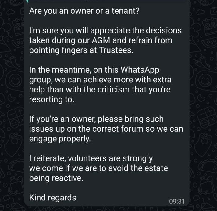 Mzobe3's tweet photo. Estate WhatsApp groups are lit 😂😂 @BonganiNtuli  you once tweeted about this😂😂 https://t.co/WwR7vkMAwl
