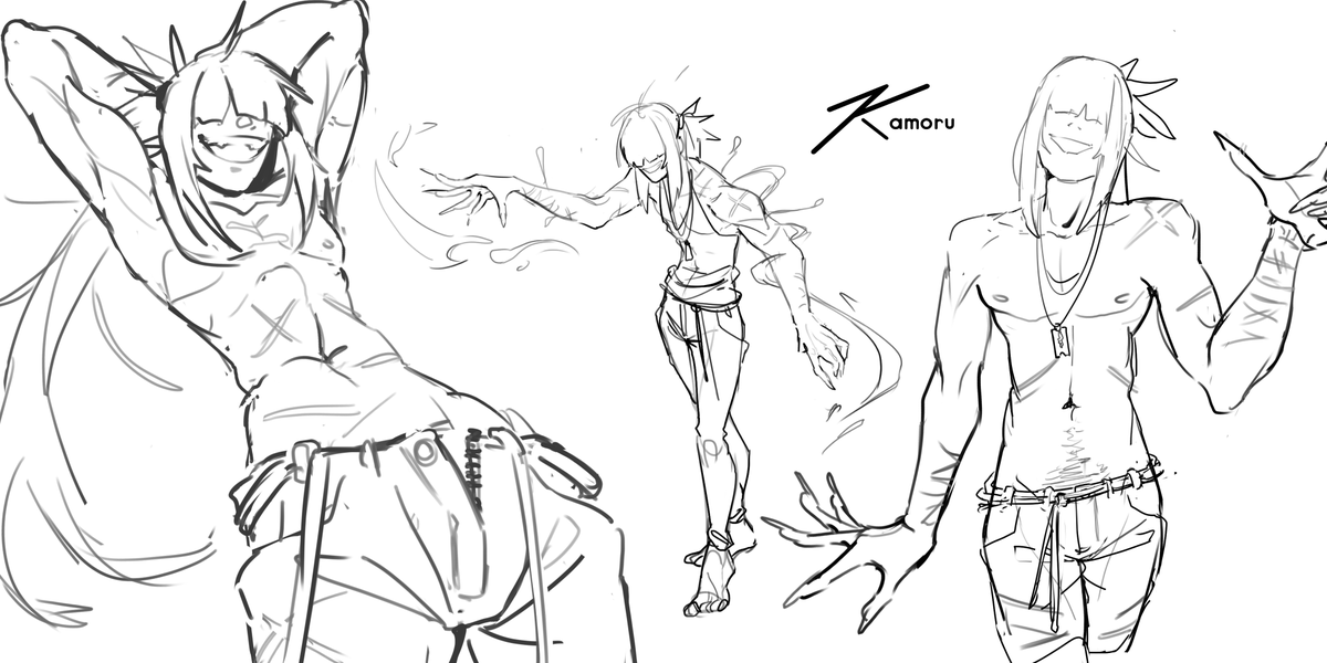 Kamoru_NSFW's tweet photo. Daily sketch #3 https://t.co/yqtxvZZDpD