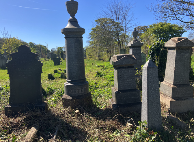 NEPS_Payback's tweet photo. An incredible achievement last week for people on Probation at North Road Cemetery in Hartlepool.

The Team removed overgrown vegetation from the gravestones, revealing some that have been hidden for a long time!

#CommunityPayback #ProbationNorthEast https://t.co/XI2xDVQSnc