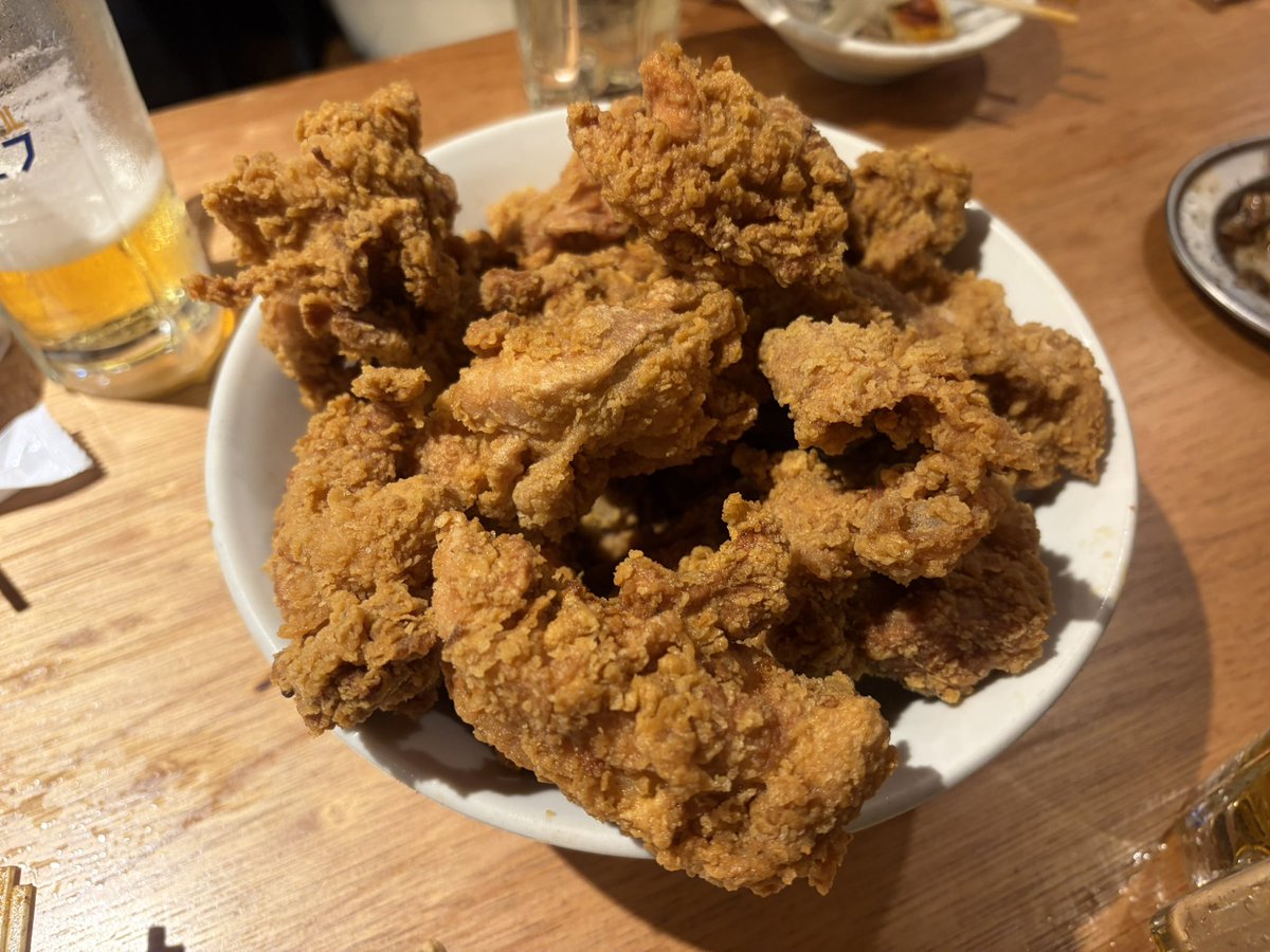 本日の唐揚げ