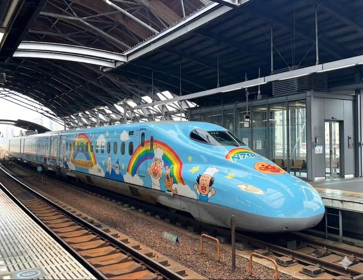 もしも高知駅まで新幹線が通ってたら？？
こんな感じかも。
AIに描かせてみた。