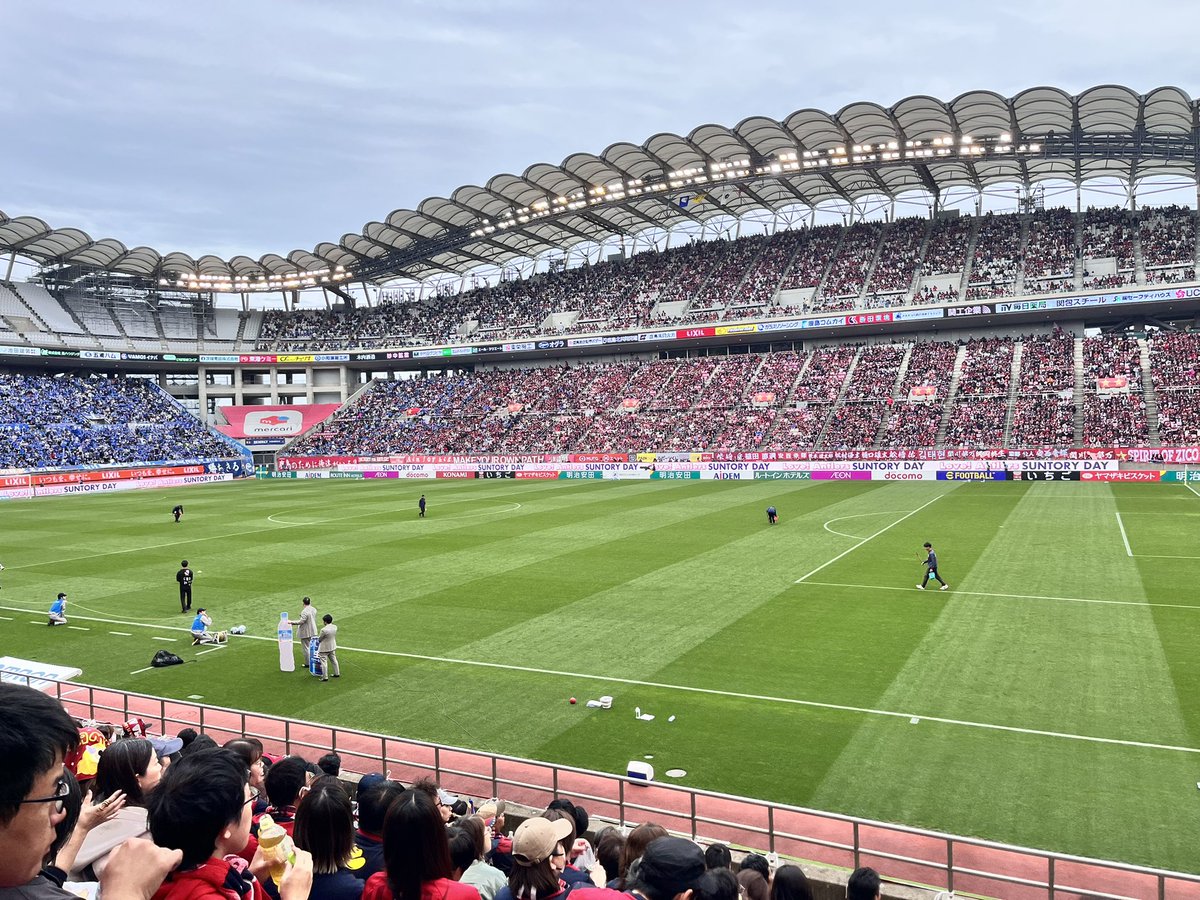 VvCm7's tweet photo. GWラストは人生初のスポーツ観戦⚽️
楽しかった🫶 https://t.co/UlWodQOJQV
