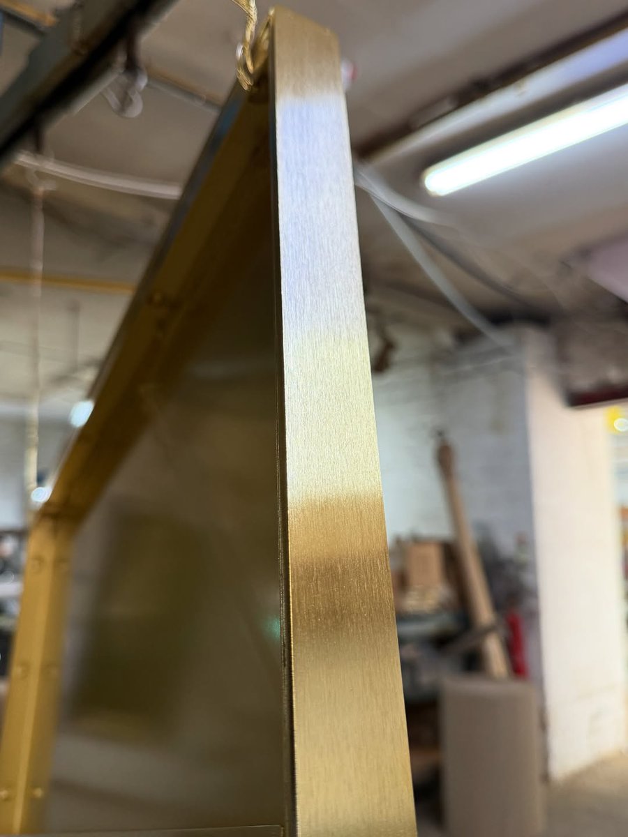 broadwaybrass's tweet photo. A beautiful brushed brass finish applied to stainless steel retail perfume stand trays.
Learn More: https://t.co/Hbw1pjcsWY

#broadwaybrass #UK #broadwaybrasslimited #brass #brassplating #platingservice #brassplatingservice #plated #Plating #PlatingExperts
#brushedbrass https://t.co/I3sj8smh8G