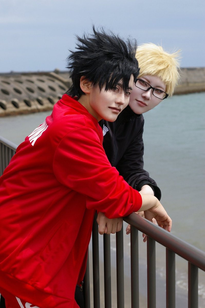 Onichang_06's tweet photo. ハイキューcos /クロ月

                  "青春って眩しい"

🌙@Ponzu_kira84 
📷@gem25251 様

 #ハイキューコスプレ  #黒尾鉄朗
#月島蛍 #Halkyuucosplay 
#フレコス  #ひなたいち https://t.co/kVYS42qB0D