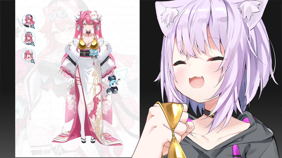 生おかゆ 黄金の企画見たよ！ それをしっかり掴んで離さない右手に