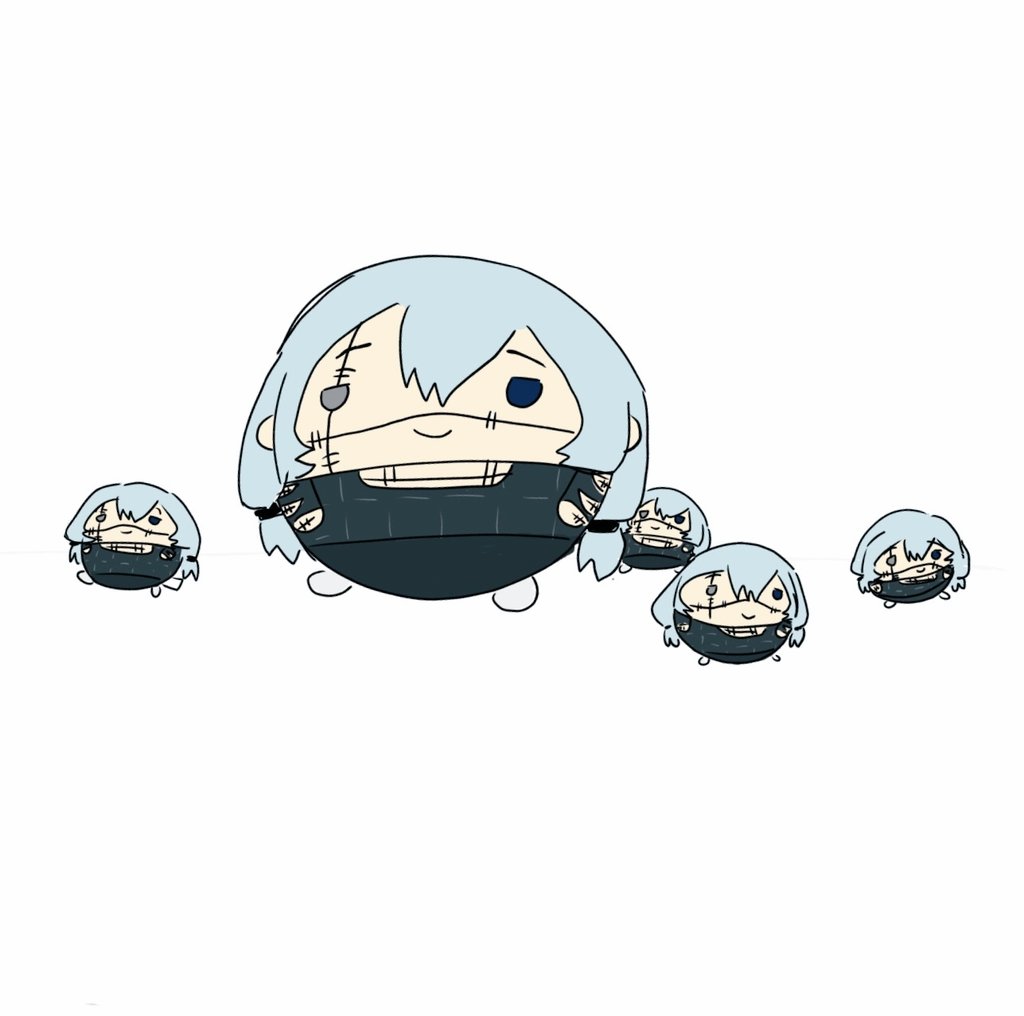 wild small sized fuwamahi are super common, but if you want to find the much rarer M or even L sized ones, the little fuwas might gather around one. i like to imagine this a lot!! nature is beautiful!!