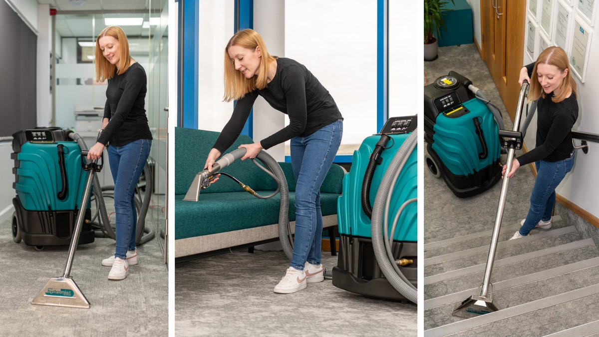 TruvoxInt's tweet photo. Discover the NEW Hydromist 40!

A powerful, compact range of carpet cleaners delivering high-performance cleaning, efficient water extraction for reduced drying times, and dependable operation in commercial applications.

#carpetcleaning #newproduct https://t.co/OQeU6YANaK