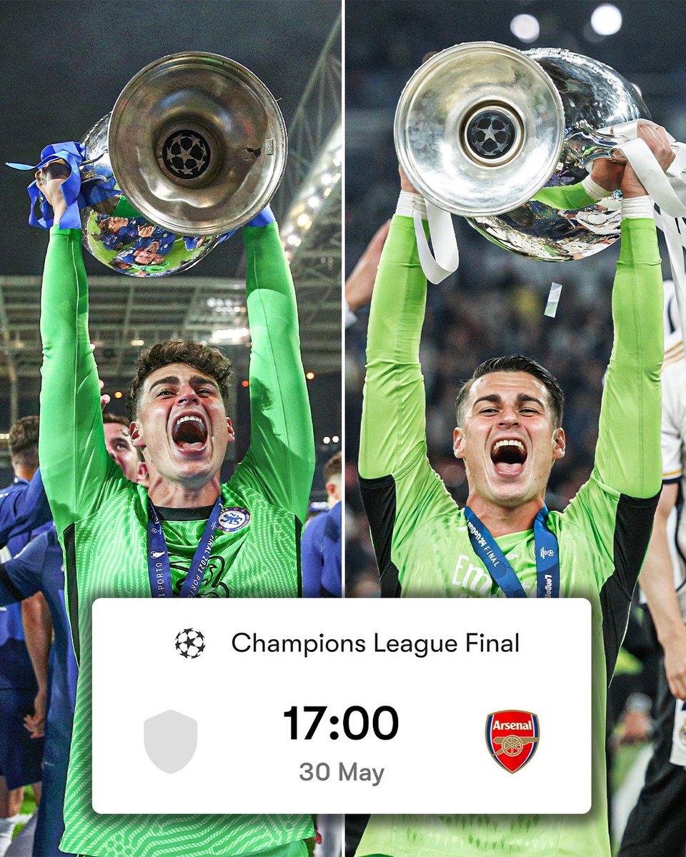 Kepa could really win the Champions League a third time 😮